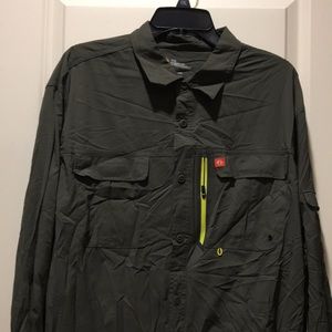 NWT The American Outdoorsman button down Fishing Hunting Hiking Shirt size XXL